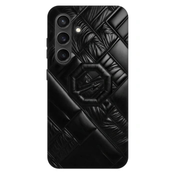 Hülle für Samsung Galaxy S24 S921B 5G - OKTAGON - Puffer Blackout