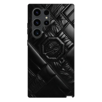 Hülle für Samsung Galaxy S24 Ultra S928B 5G - OKTAGON - Puffer Blackout