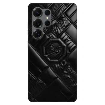Hülle für Samsung Galaxy S25 Ultra 5G - OKTAGON - Puffer Blackout