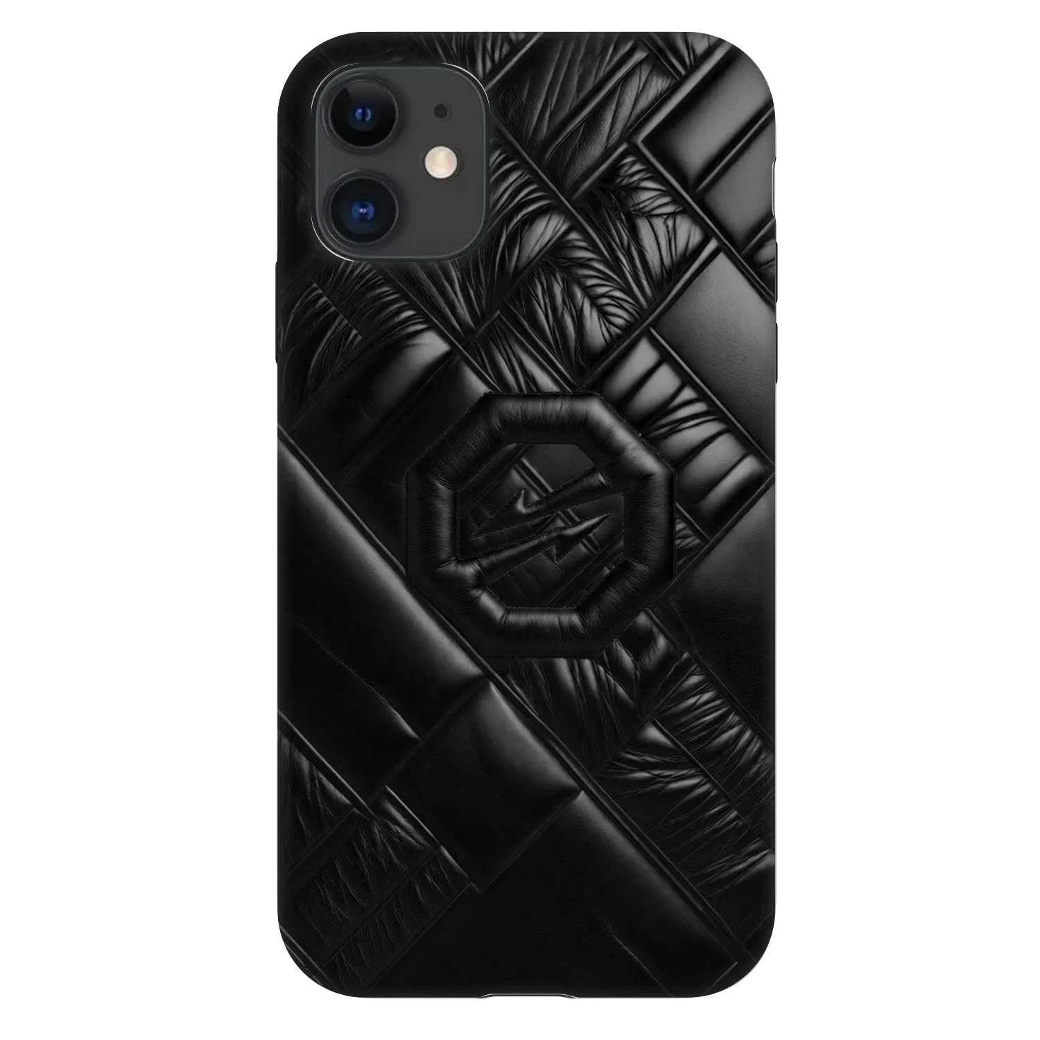 Picasee Fashion Case für Apple iPhone 11 - OKTAGON - Puffer Blackout