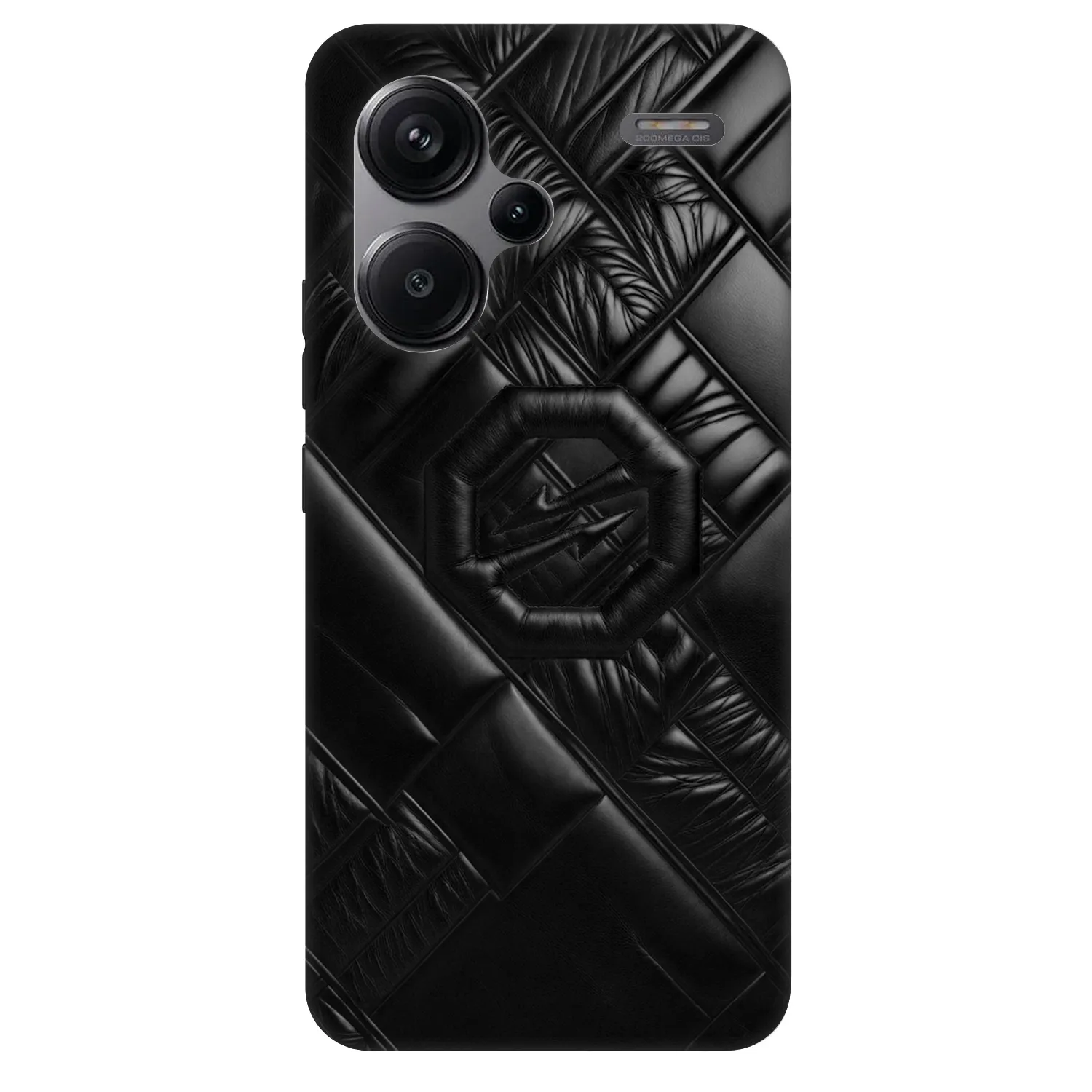 Picasee Fashion Case für Xiaomi Redmi Note 13 Pro+ 5G - OKTAGON - Puffer Blackout