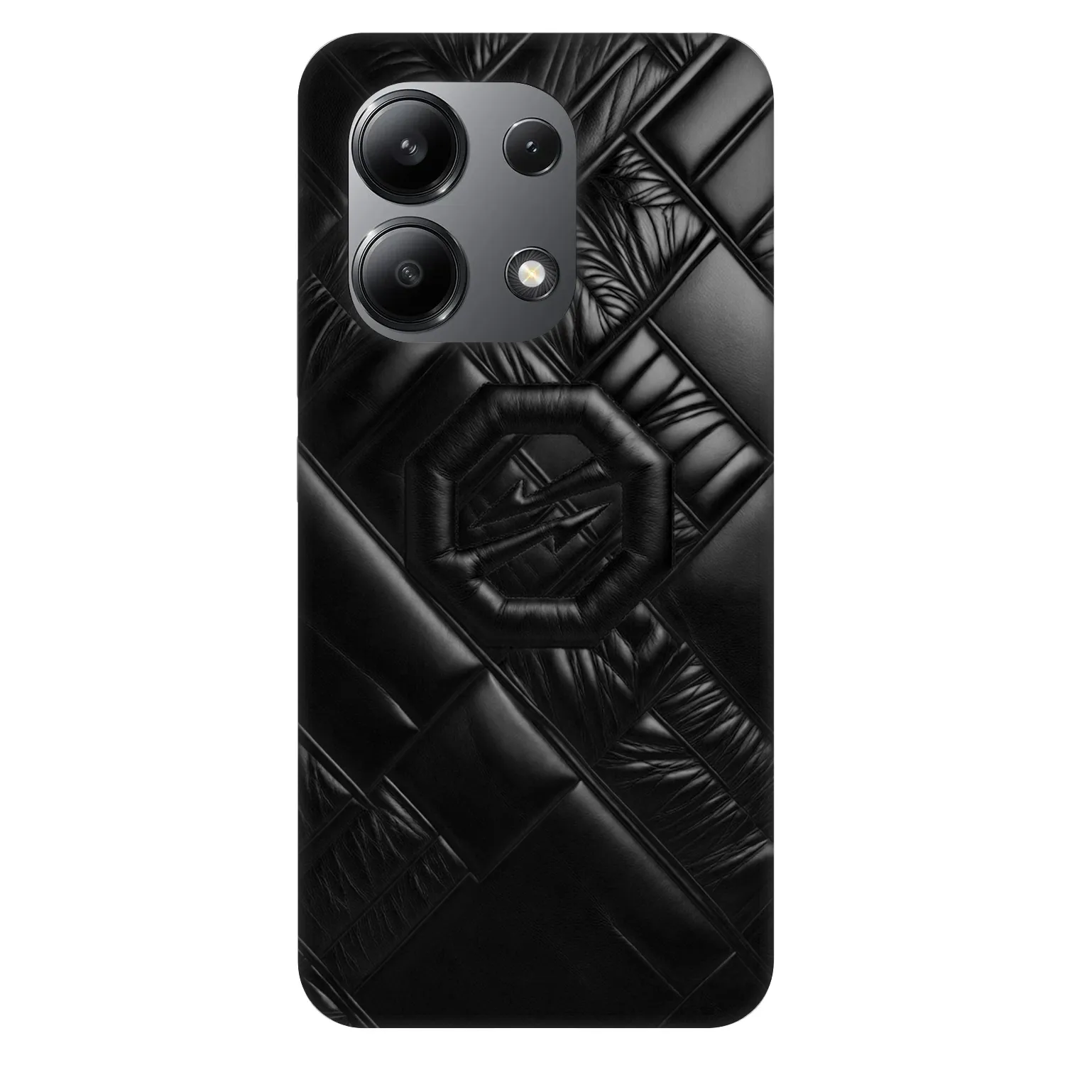 Picasee Fashion Case für Xiaomi Redmi Note 13 4G - OKTAGON - Puffer Blackout