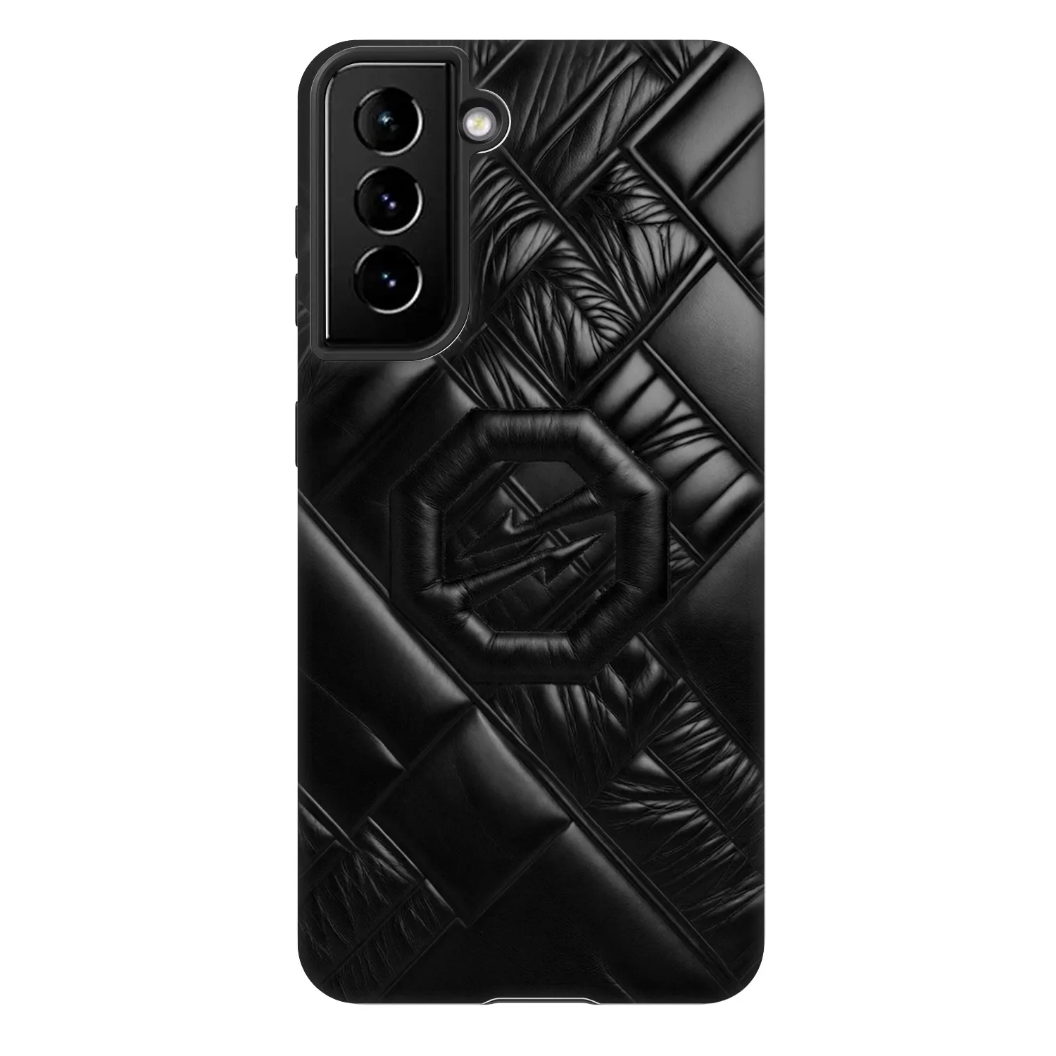 Picasee Fashion Case für Samsung Galaxy S21 FE 5G - OKTAGON - Puffer Blackout