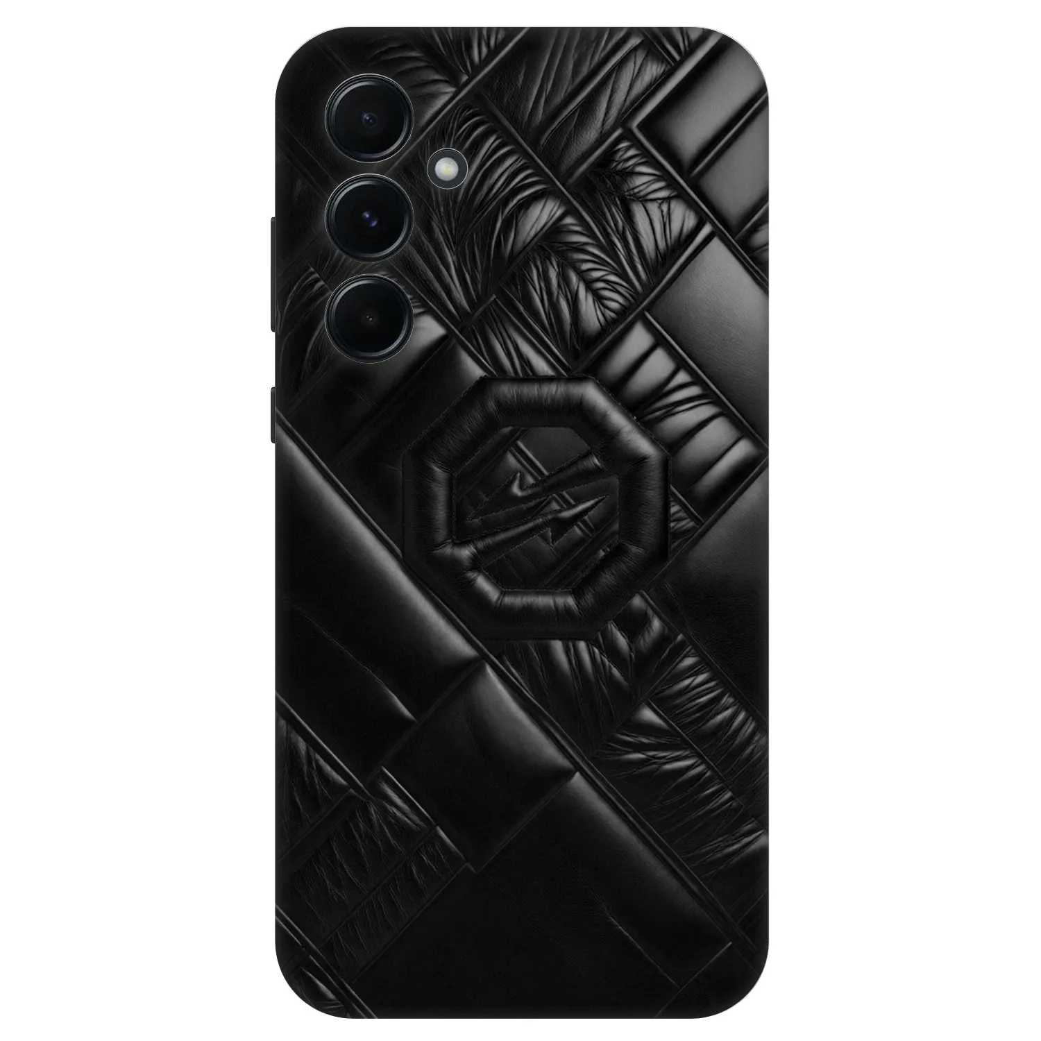 Picasee Fashion Case für Samsung Galaxy A55 5G A556B - OKTAGON - Puffer Blackout