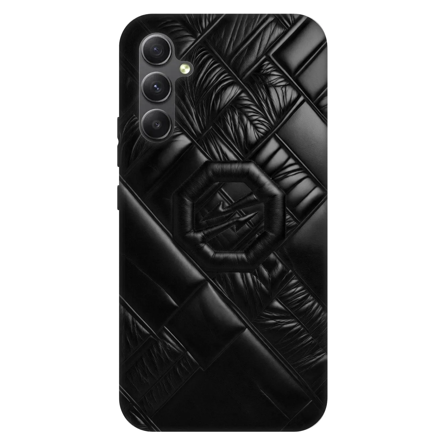 Picasee Fashion Case für Samsung Galaxy A34 5G A346B - OKTAGON - Puffer Blackout