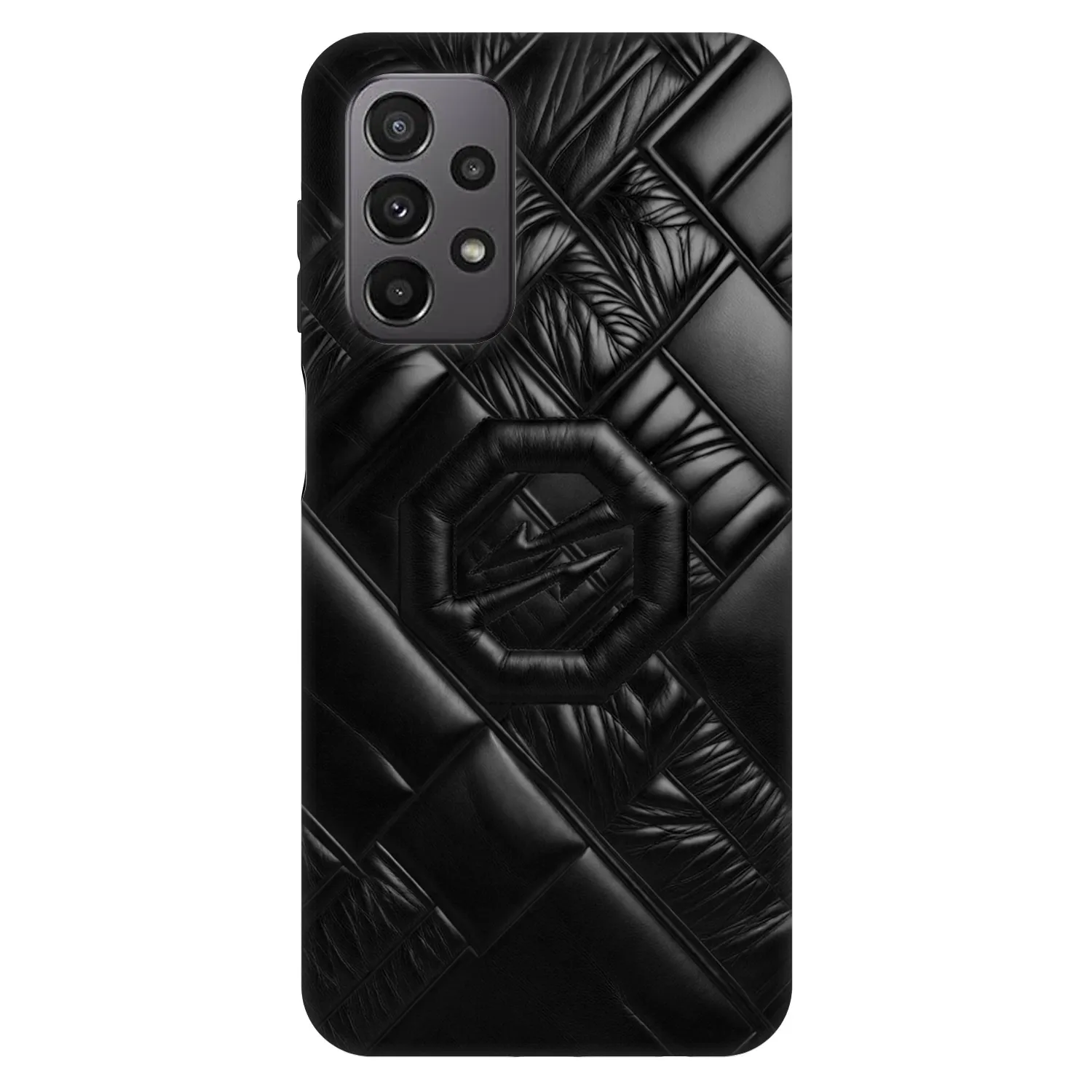 Picasee Fashion Case für Samsung Galaxy A23 A236B 5G - OKTAGON - Puffer Blackout