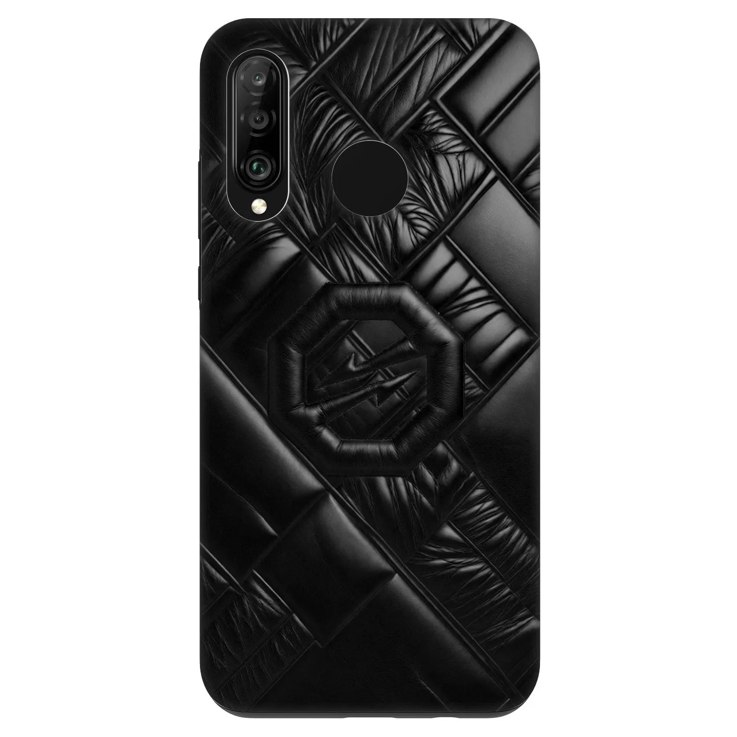 Picasee Fashion Case für Huawei P30 Lite - OKTAGON - Puffer Blackout