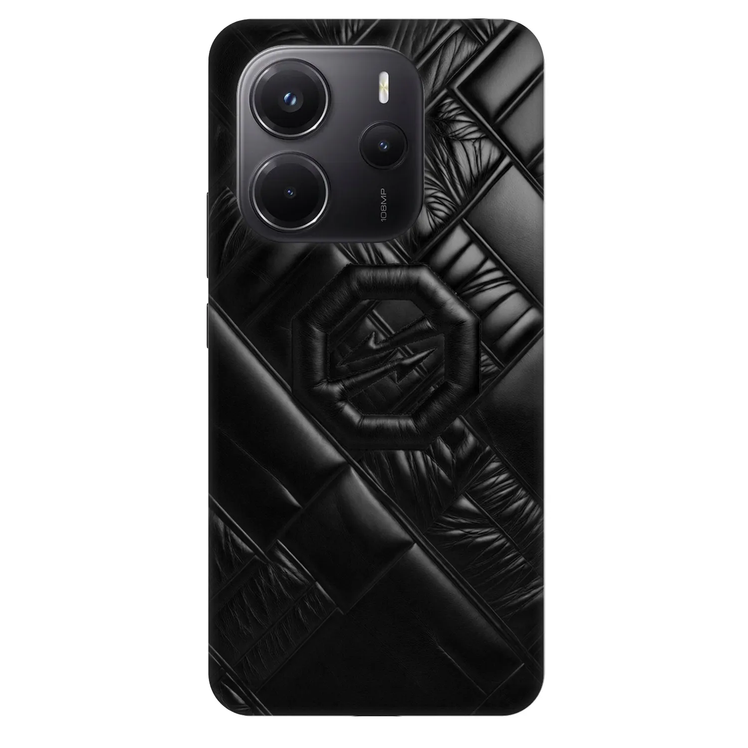 Picasee Fashion Case für Xiaomi Redmi Note 14 4G - OKTAGON - Puffer Blackout