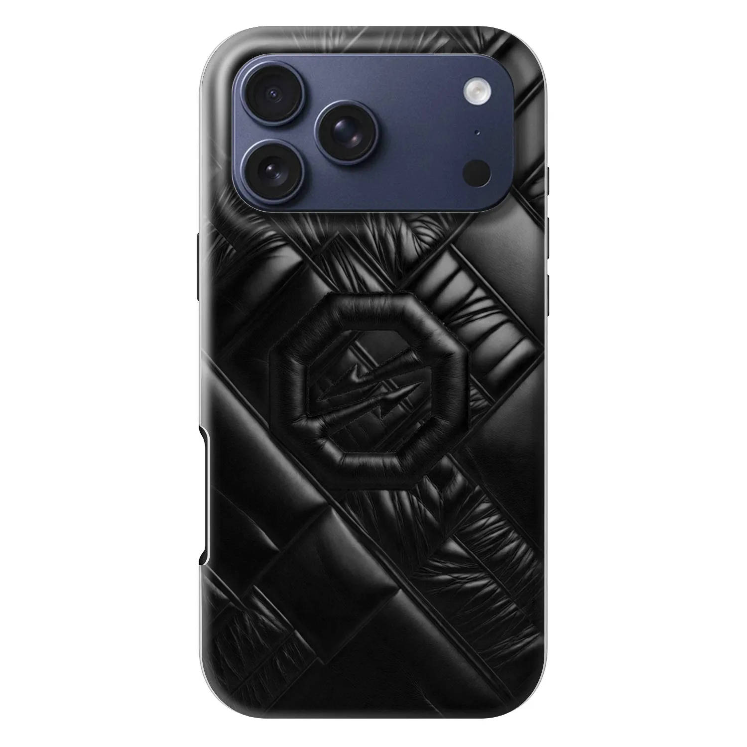 Picasee Fashion Case MagSafe für Apple iPhone 18 Pro Max - OKTAGON - Puffer Blackout