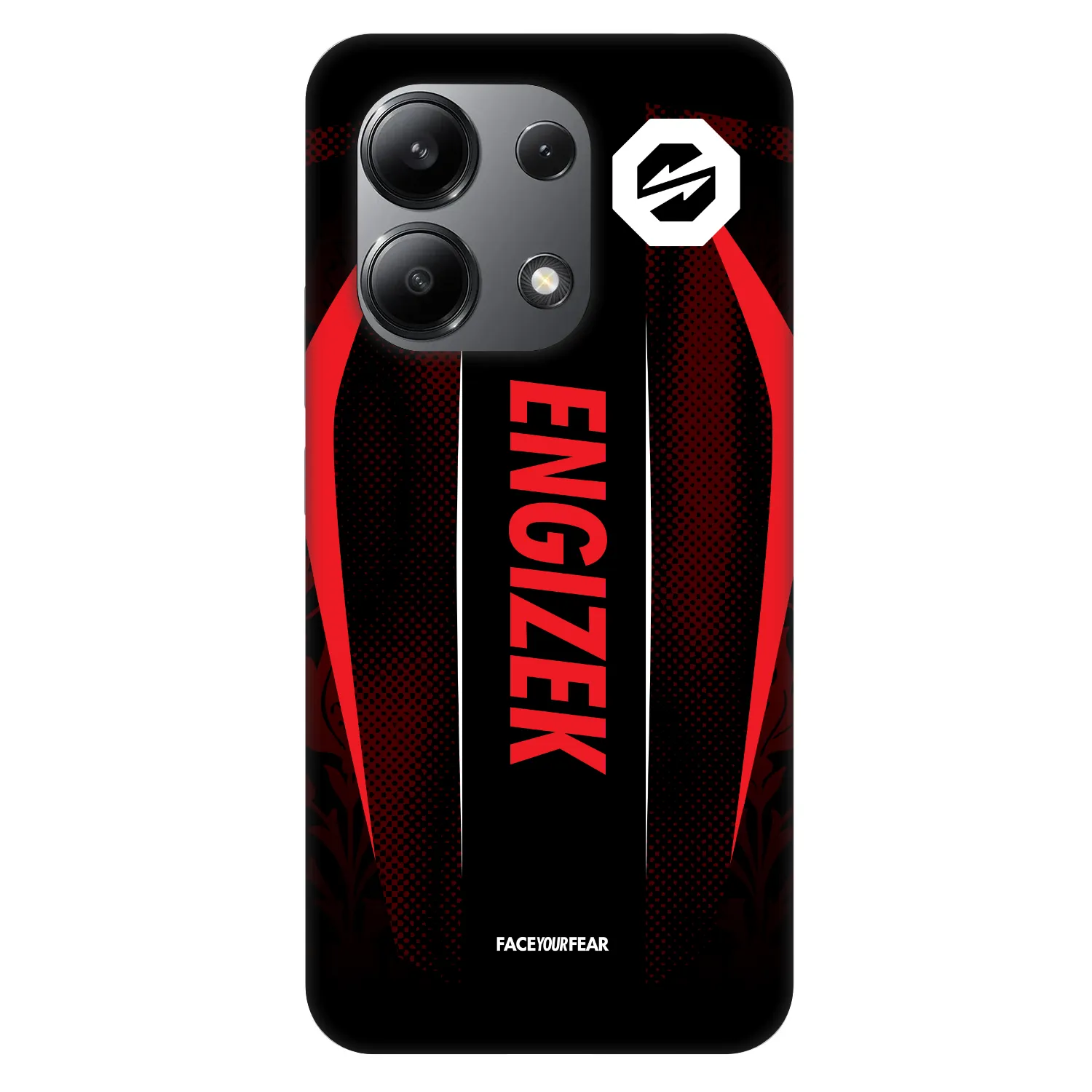 Picasee Fashion Case für Xiaomi Redmi Note 13 4G - OKTAGON - Engizek Fight Jersey