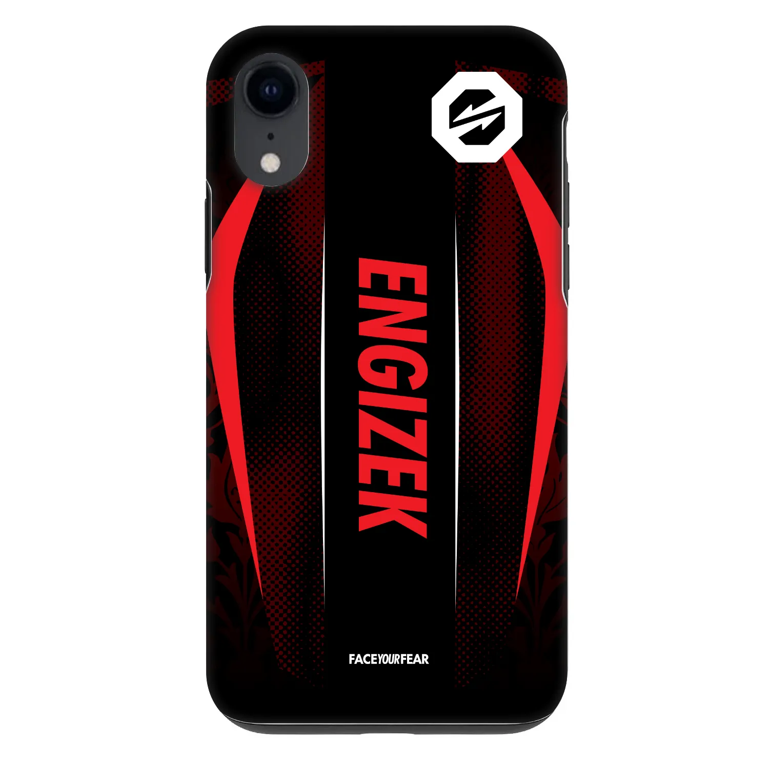 Picasee Fashion Case für Apple iPhone XR - OKTAGON - Engizek Fight Jersey