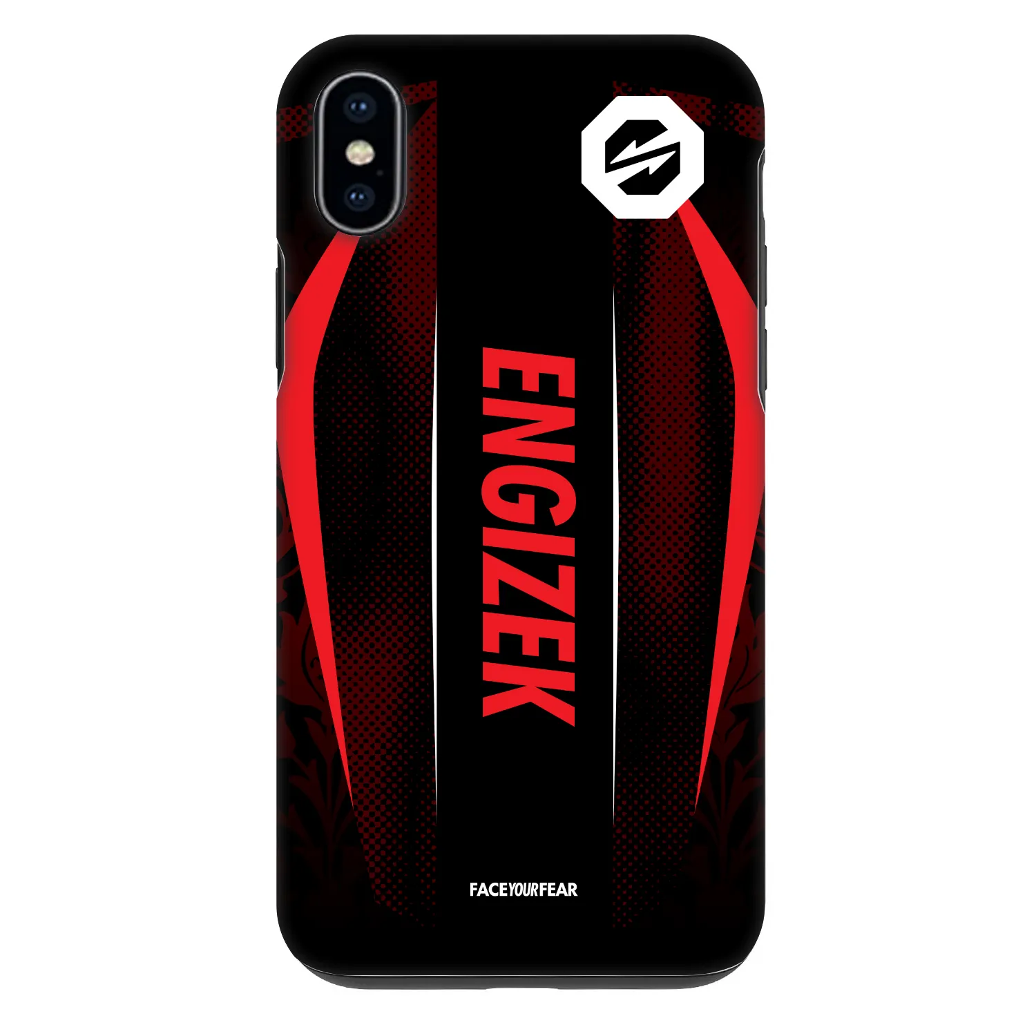 Picasee Fashion Case für Apple iPhone XS Max - OKTAGON - Engizek Fight Jersey