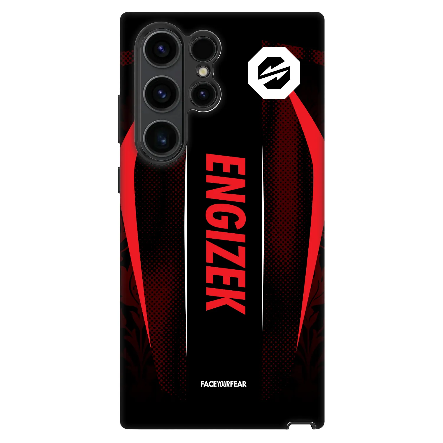 Picasee Fashion Case für Samsung Galaxy S22 Ultra 5G - OKTAGON - Engizek Fight Jersey