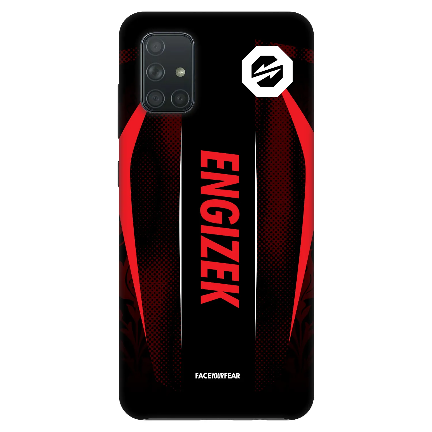 Picasee Fashion Case für Samsung Galaxy A71 A715F - OKTAGON - Engizek Fight Jersey