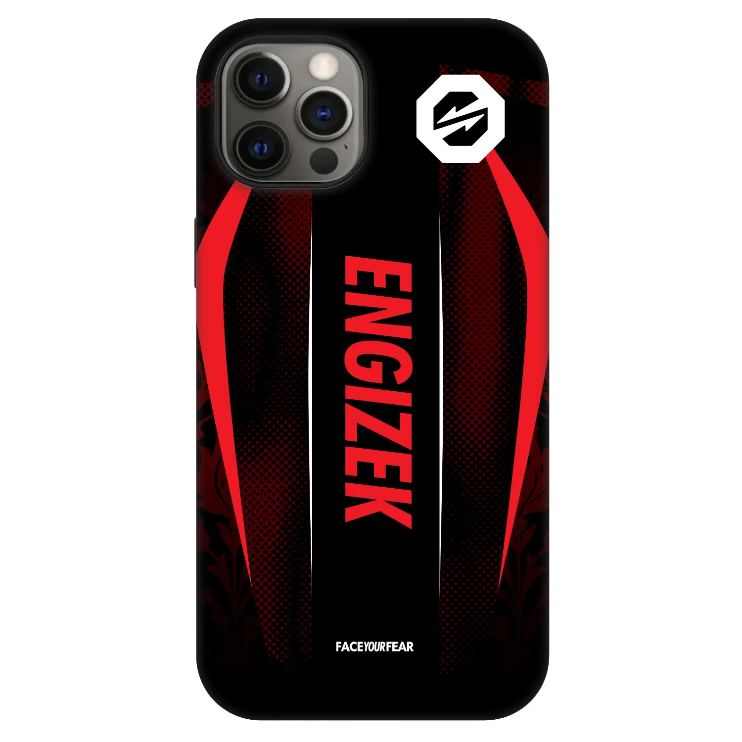 Picasee Fashion Case MagSafe für Apple iPhone 12 Pro - OKTAGON - Engizek Fight Jersey