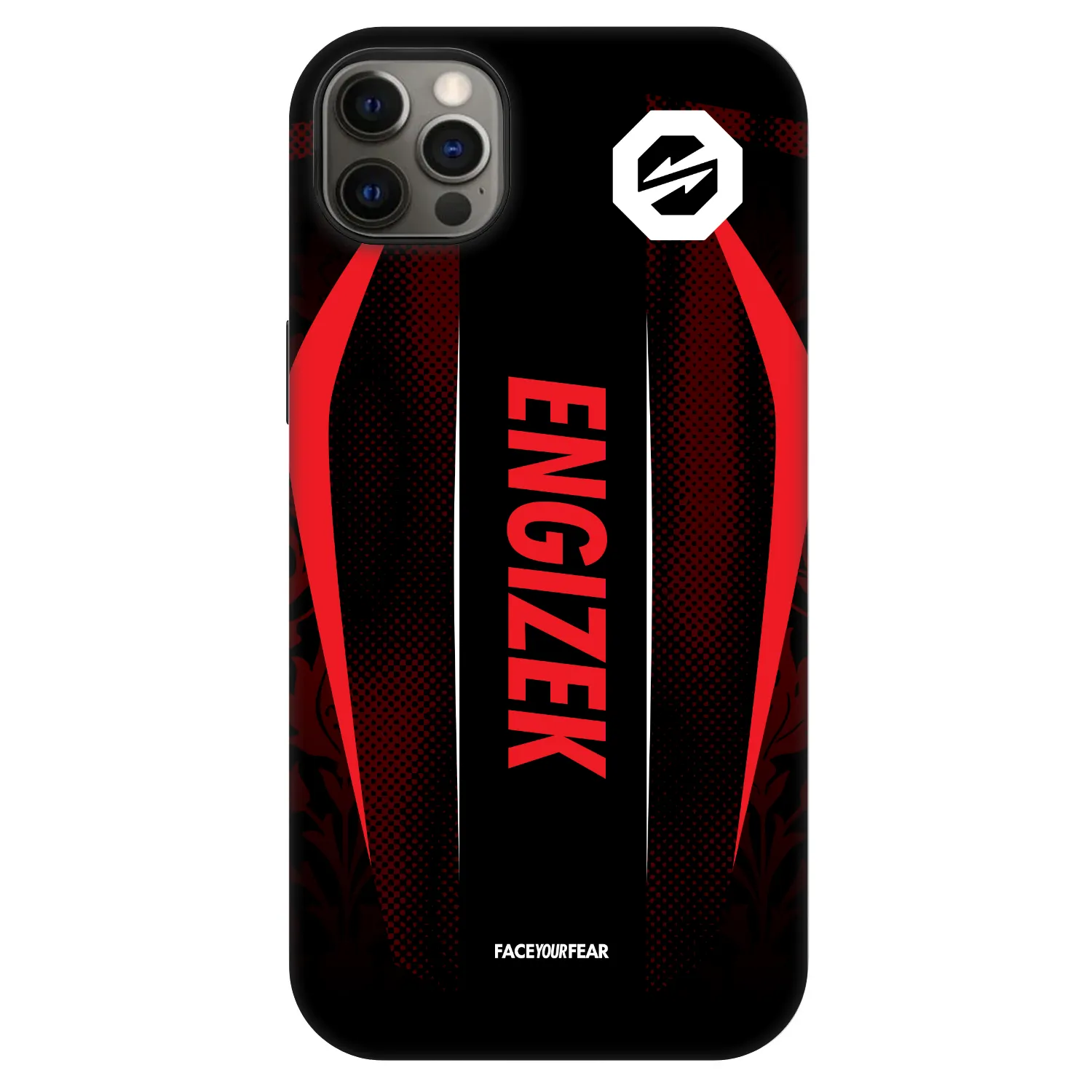 Picasee Fashion Case MagSafe für Apple iPhone 12 Pro Max - OKTAGON - Engizek Fight Jersey