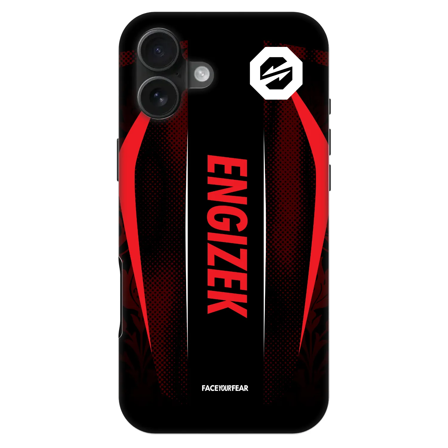 Picasee Fashion Case MagSafe für Apple iPhone 16 Plus - OKTAGON - Engizek Fight Jersey