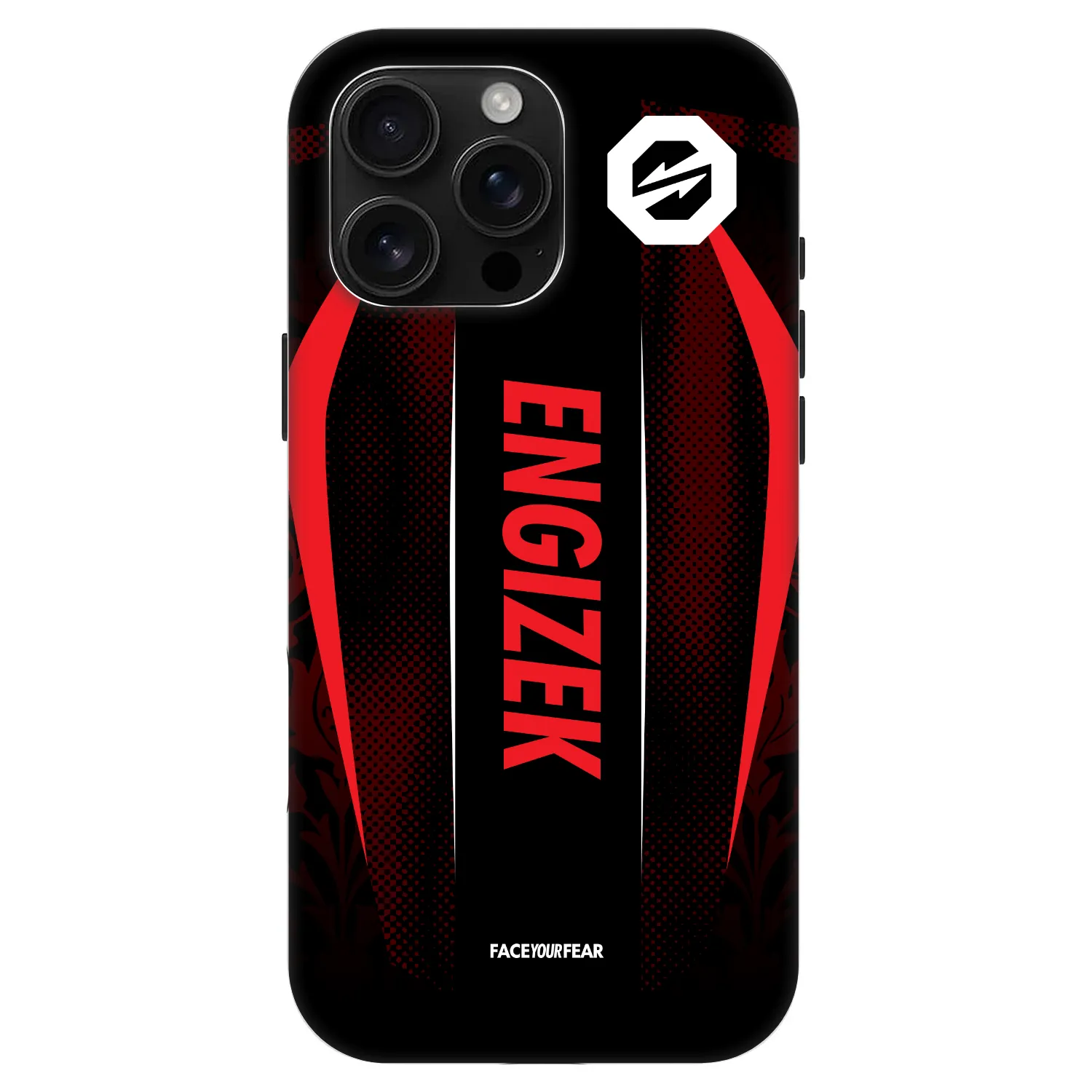 Picasee Fashion Case MagSafe für Apple iPhone 16 Pro Max - OKTAGON - Engizek Fight Jersey