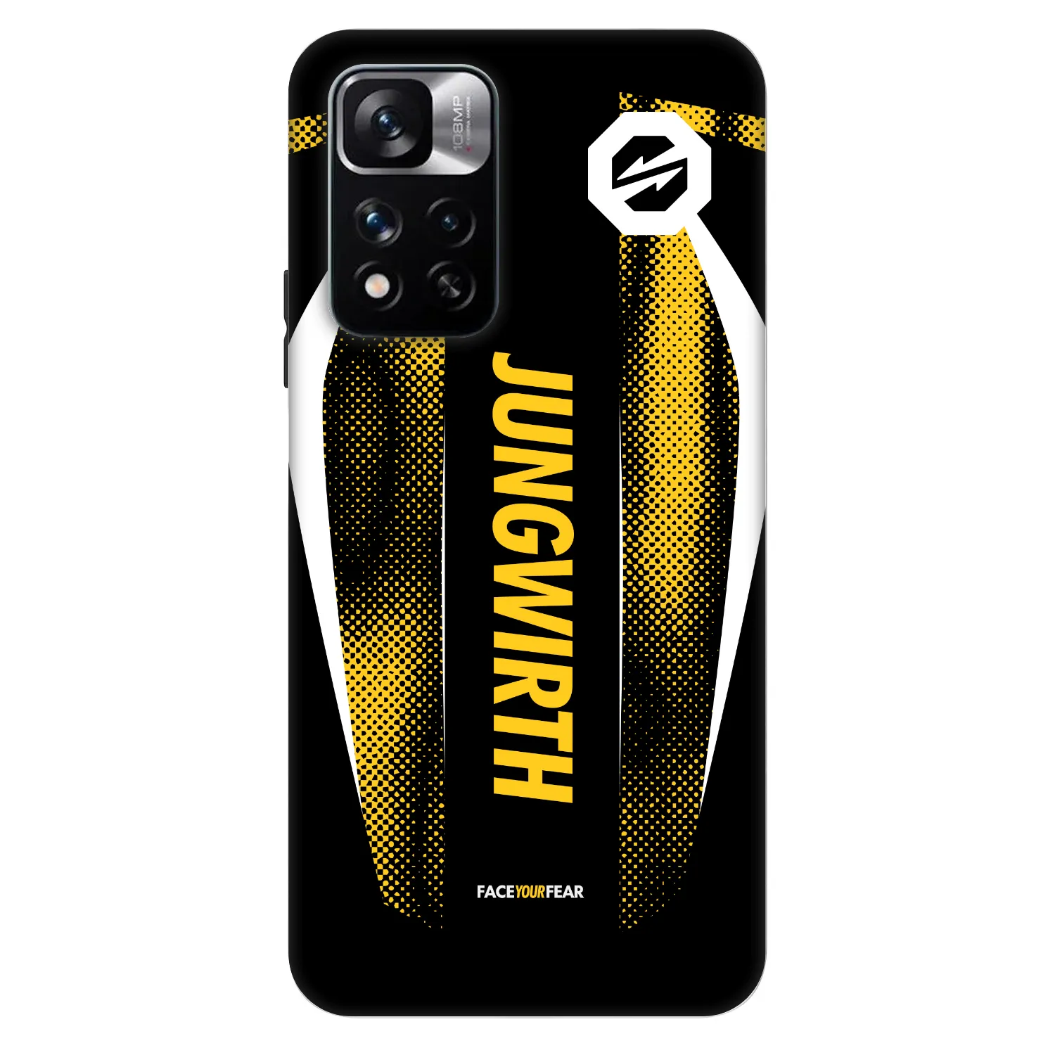 Picasee Fashion Case für Xiaomi Redmi Note 11 Pro 5G - OKTAGON - Jungwirth Fight Jersey