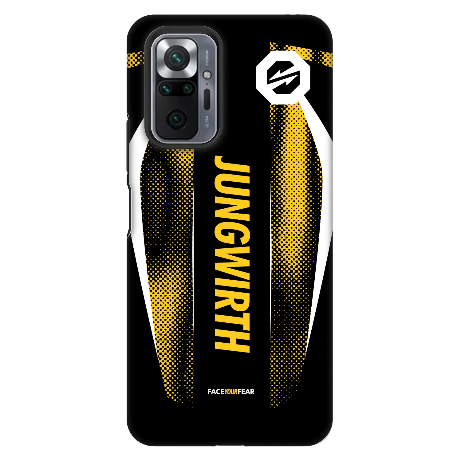 Picasee Fashion Case für Xiaomi Redmi Note 10 Pro - OKTAGON - Jungwirth Fight Jersey