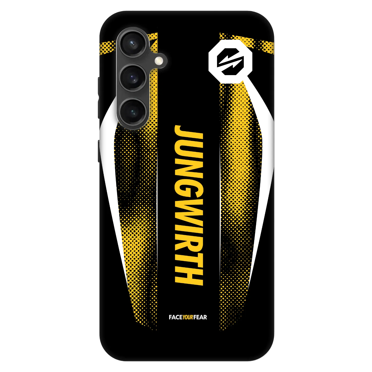 Picasee Fashion Case für Samsung Galaxy S23 FE S711B - OKTAGON - Jungwirth Fight Jersey