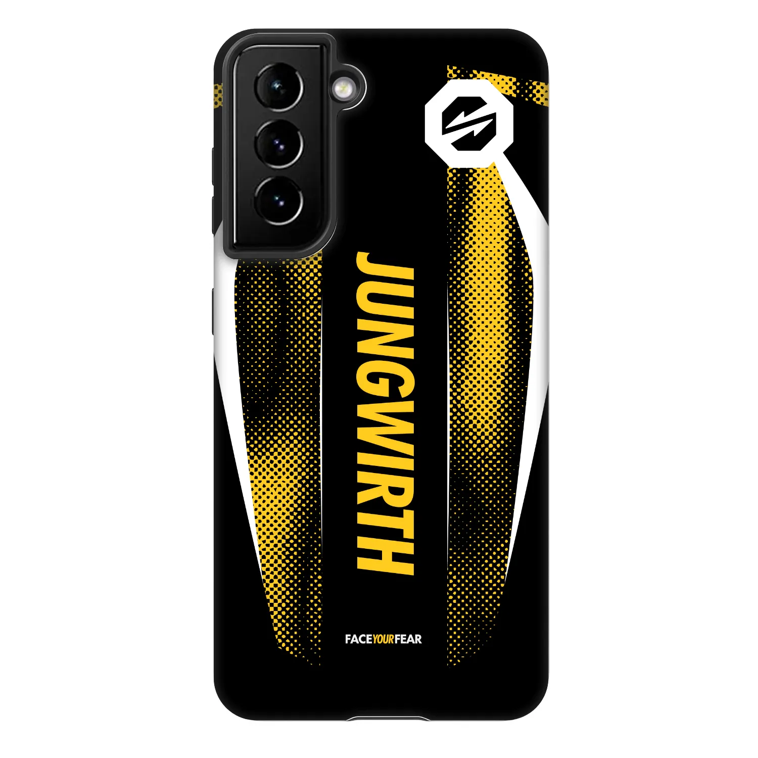 Picasee Fashion Case für Samsung Galaxy S21 FE 5G - OKTAGON - Jungwirth Fight Jersey