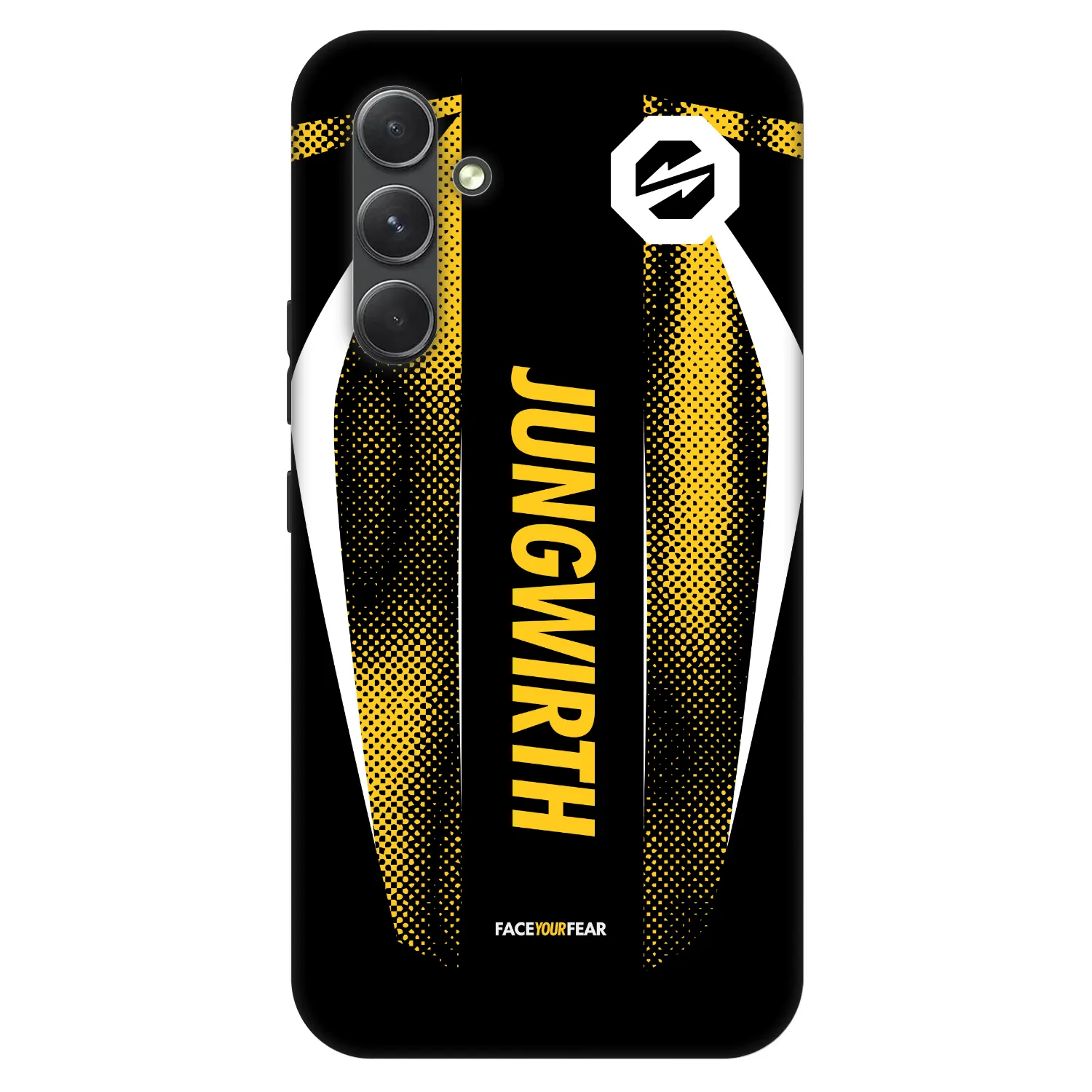 Picasee Fashion Case für Samsung Galaxy A54 5G A546B - OKTAGON - Jungwirth Fight Jersey