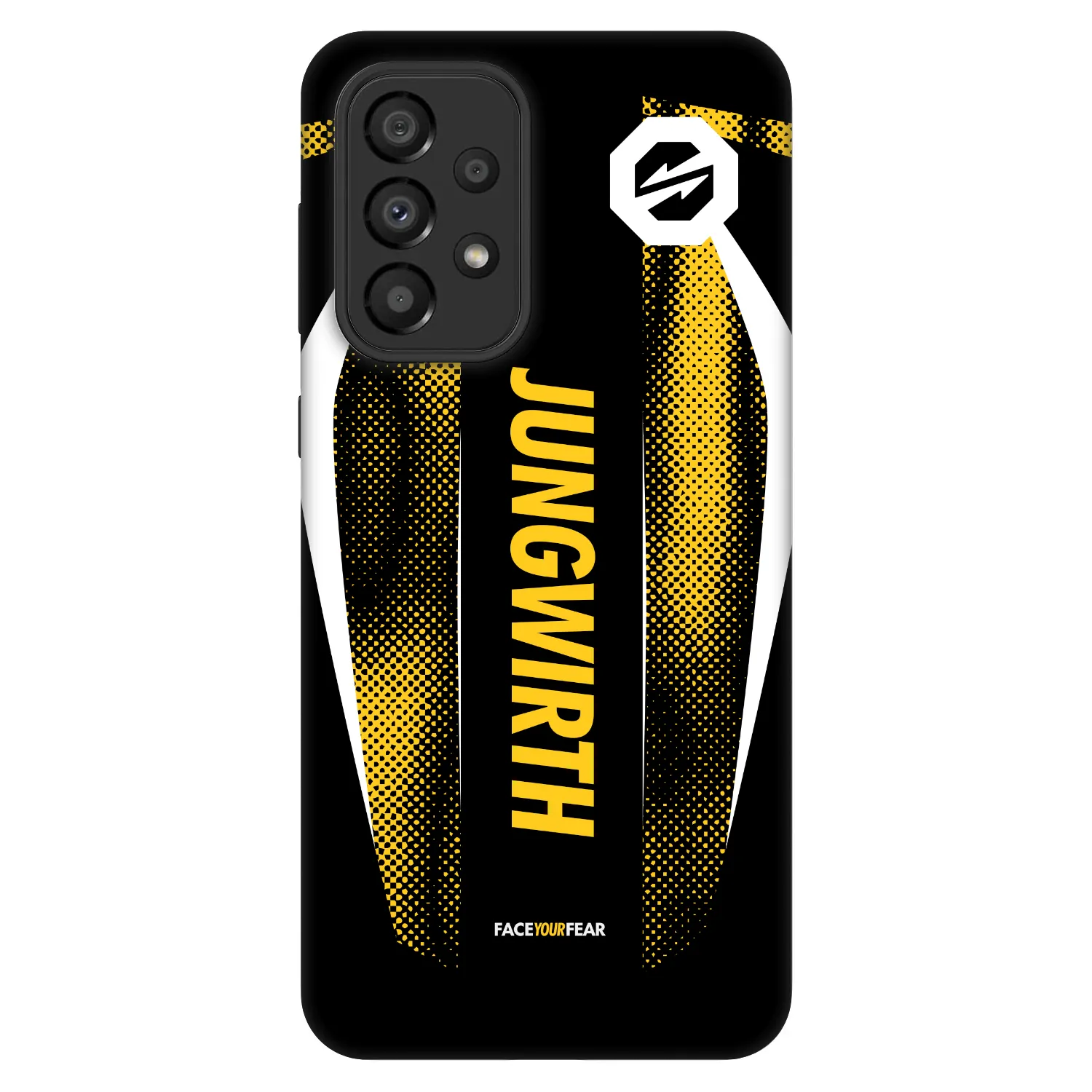 Picasee Fashion Case für Samsung Galaxy A33 5G A336 - OKTAGON - Jungwirth Fight Jersey