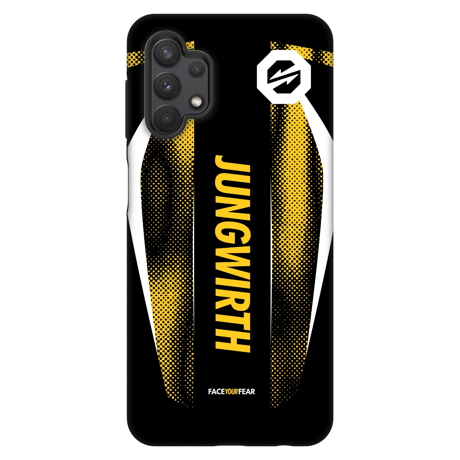 Picasee Fashion Case für Samsung Galaxy A32 5G A326B - OKTAGON - Jungwirth Fight Jersey