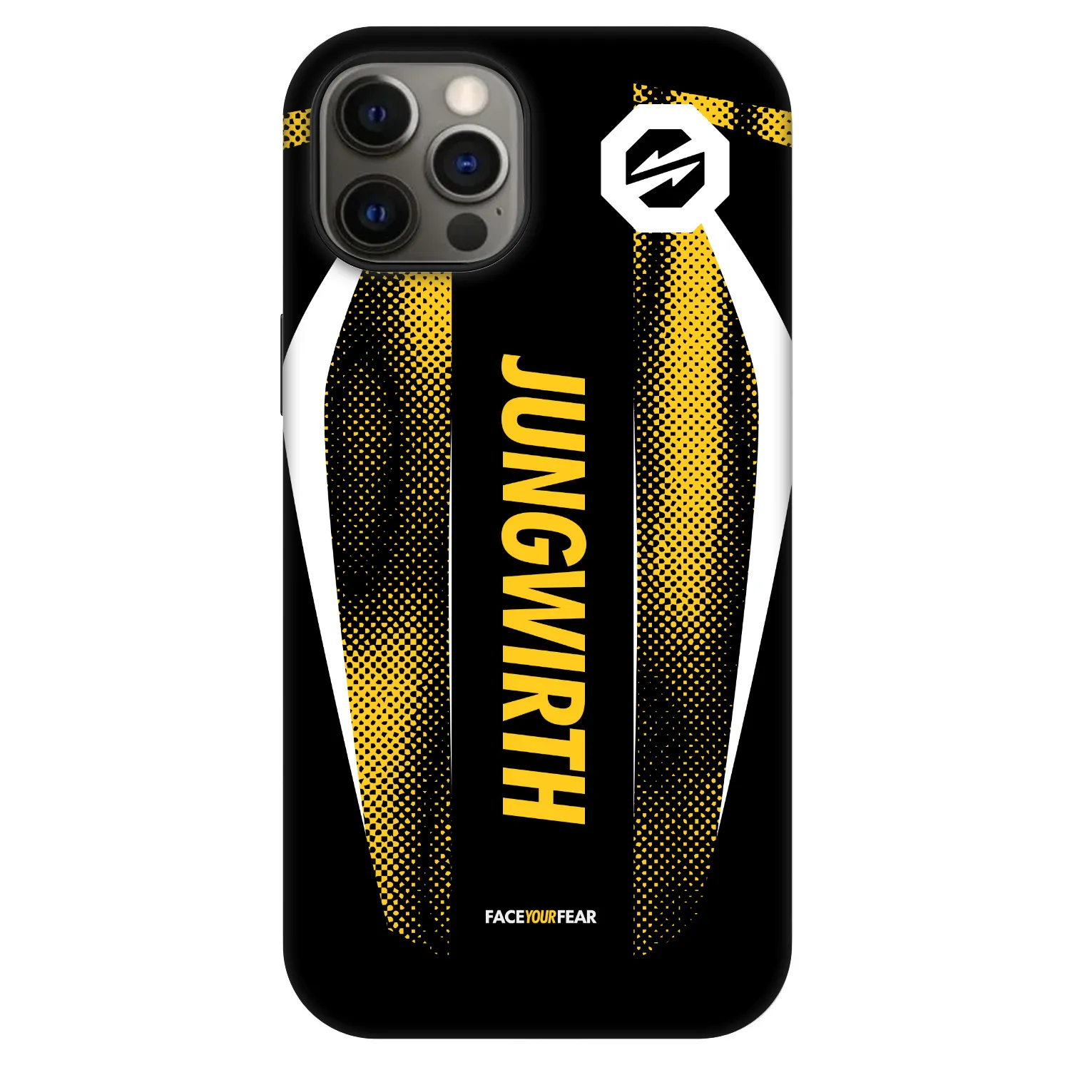 Picasee Fashion Case MagSafe für Apple iPhone 12 - OKTAGON - Jungwirth Fight Jersey