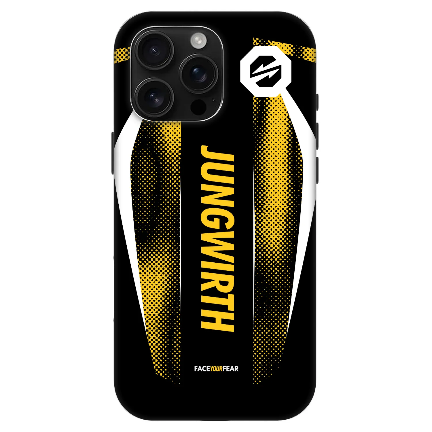 Picasee Fashion Case MagSafe für Apple iPhone 16 Pro Max - OKTAGON - Jungwirth Fight Jersey