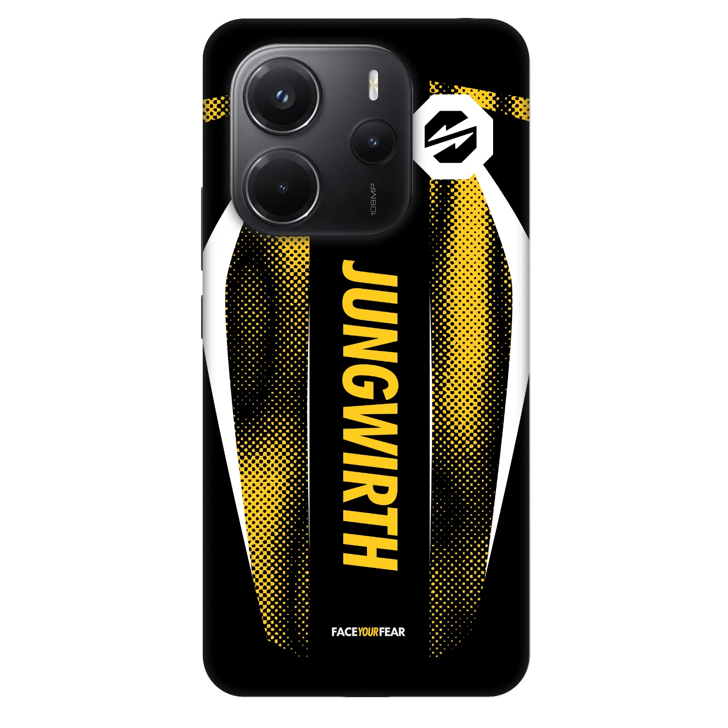 Picasee Fashion Case für Xiaomi Redmi Note 14 4G - OKTAGON - Jungwirth Fight Jersey