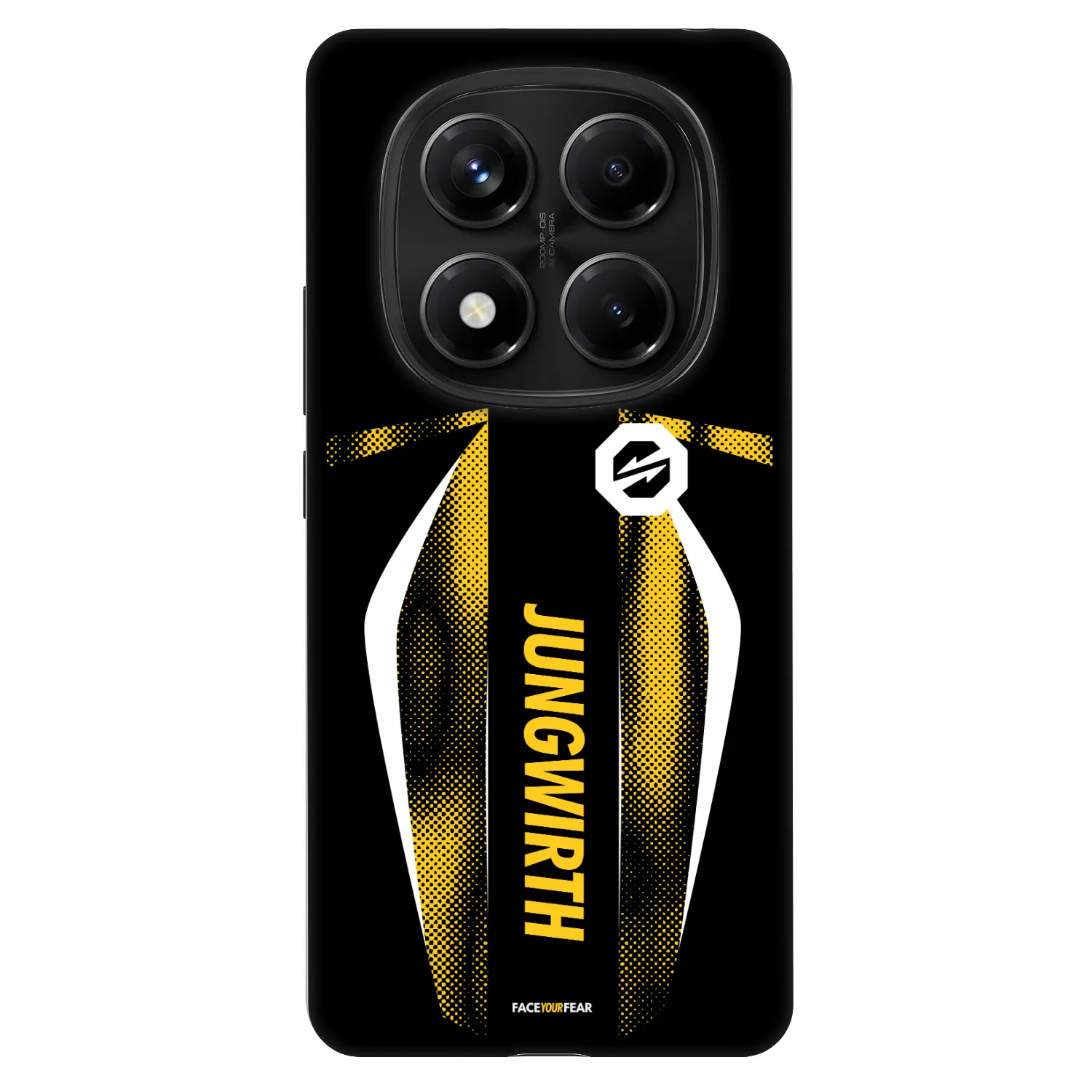 Picasee Fashion Case für Xiaomi Redmi Note 14 Pro 4G - OKTAGON - Jungwirth Fight Jersey