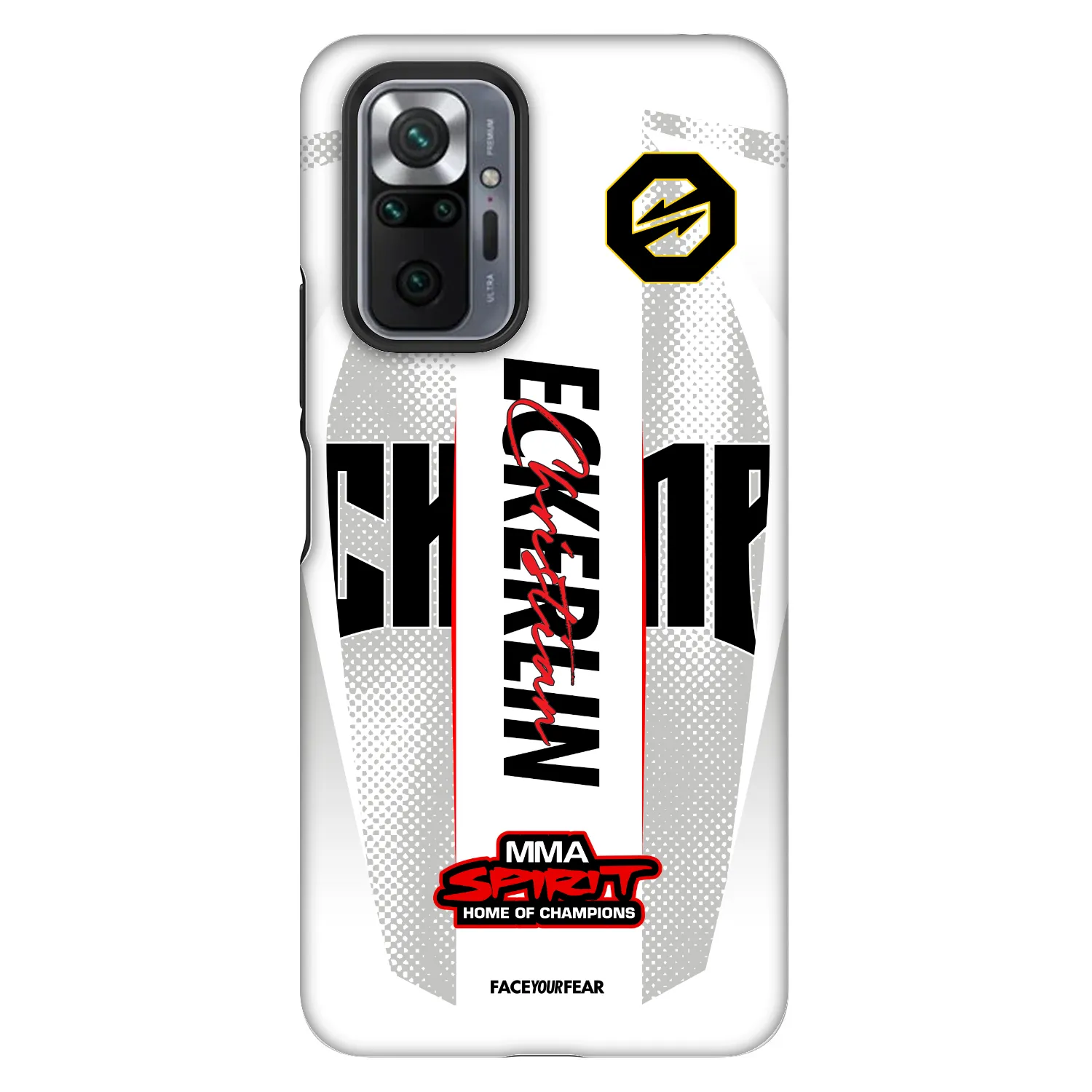 Picasee Fashion Case für Xiaomi Redmi Note 10 Pro - OKTAGON - Eckerlin Fight Jersey