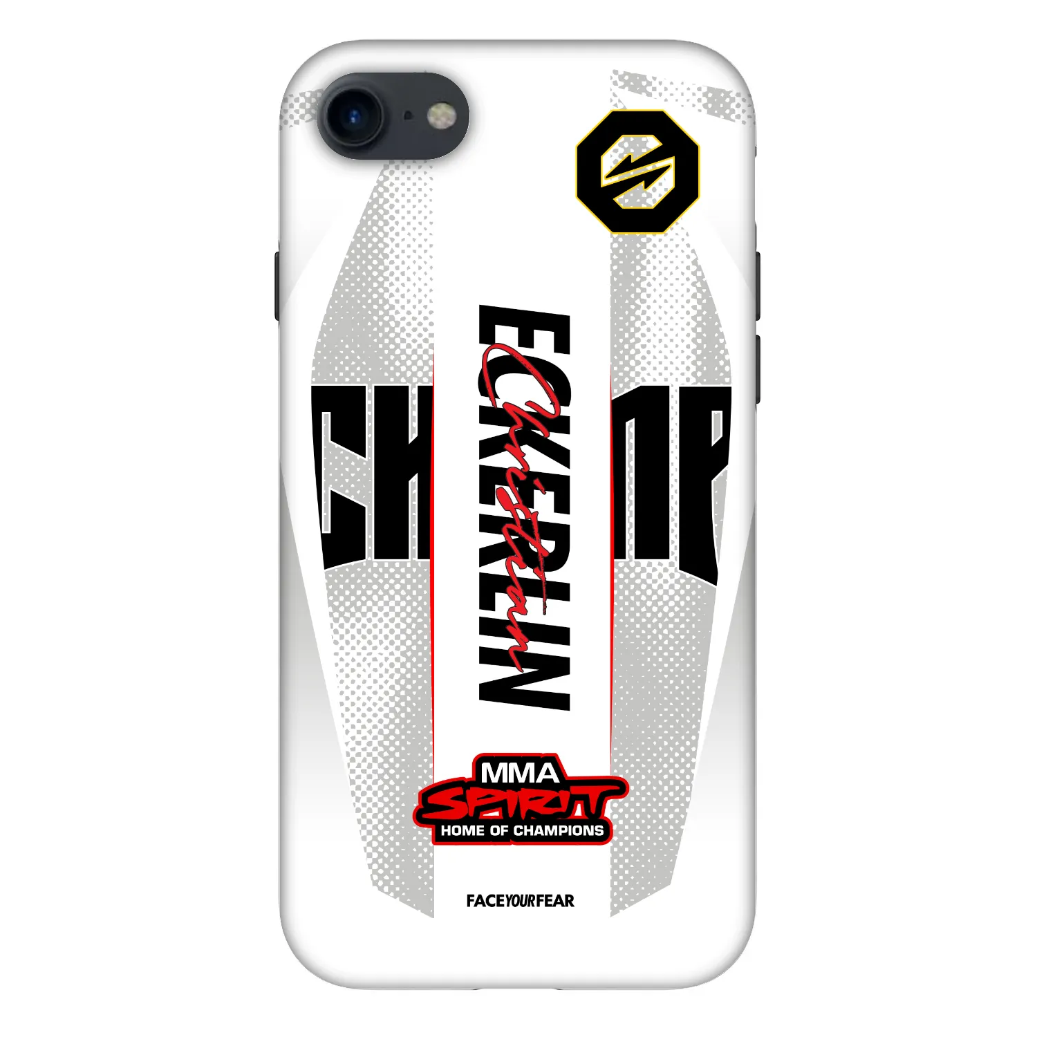 Picasee Fashion Case für Apple iPhone 8 - OKTAGON - Eckerlin Fight Jersey