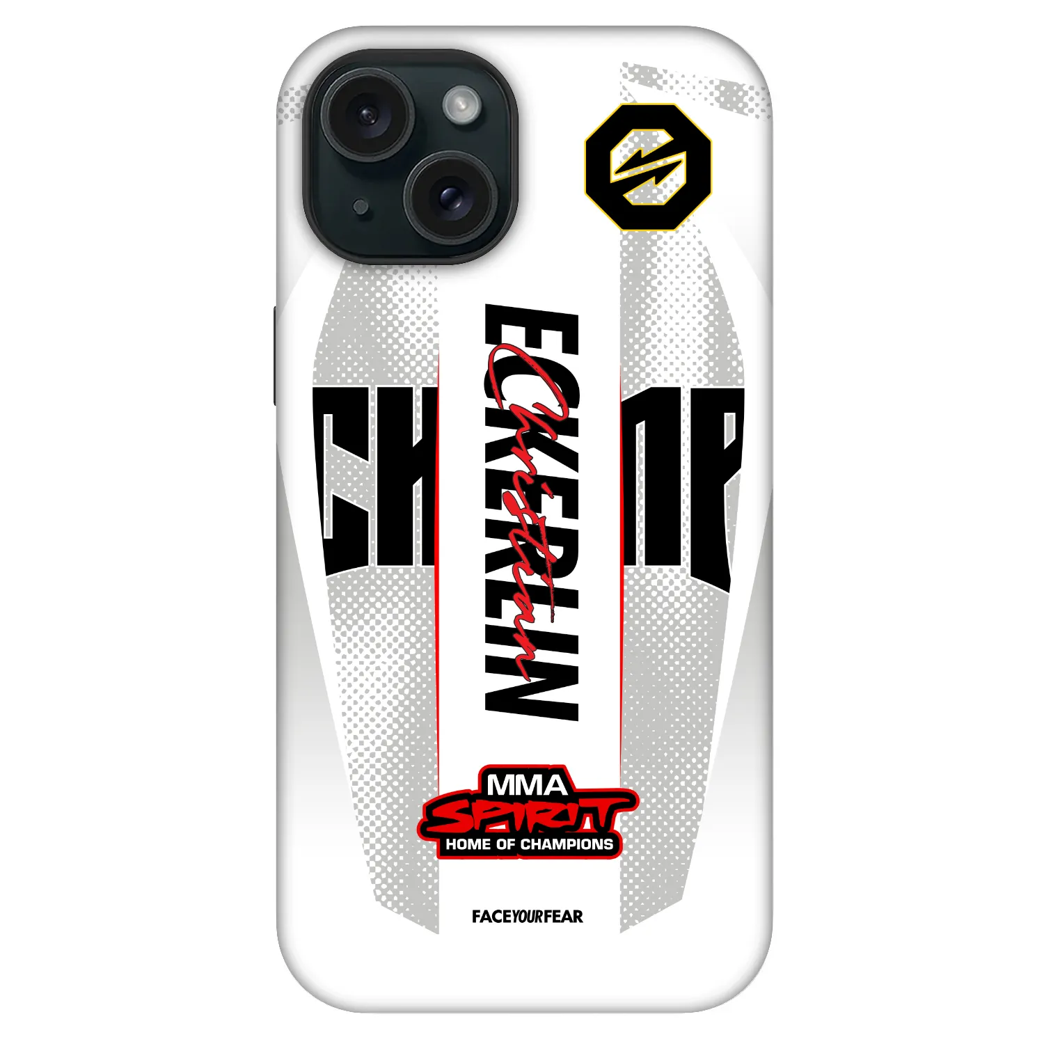 Picasee Fashion Case MagSafe für Apple iPhone 15 - OKTAGON - Eckerlin Fight Jersey