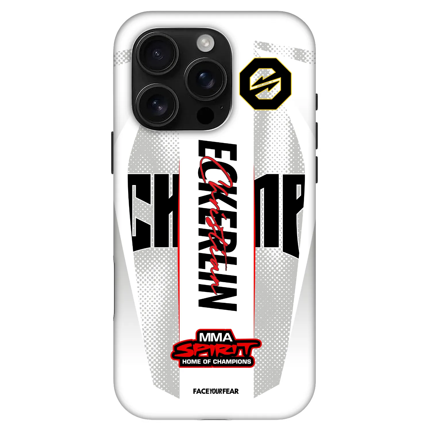 Picasee Fashion Case MagSafe für Apple iPhone 16 Pro - OKTAGON - Eckerlin Fight Jersey