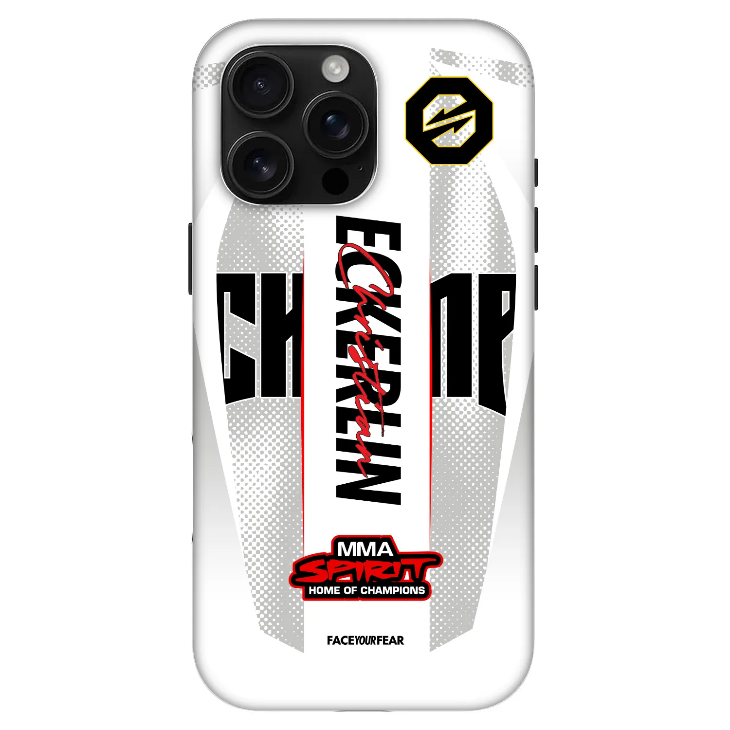 Picasee Fashion Case MagSafe für Apple iPhone 16 Pro Max - OKTAGON - Eckerlin Fight Jersey