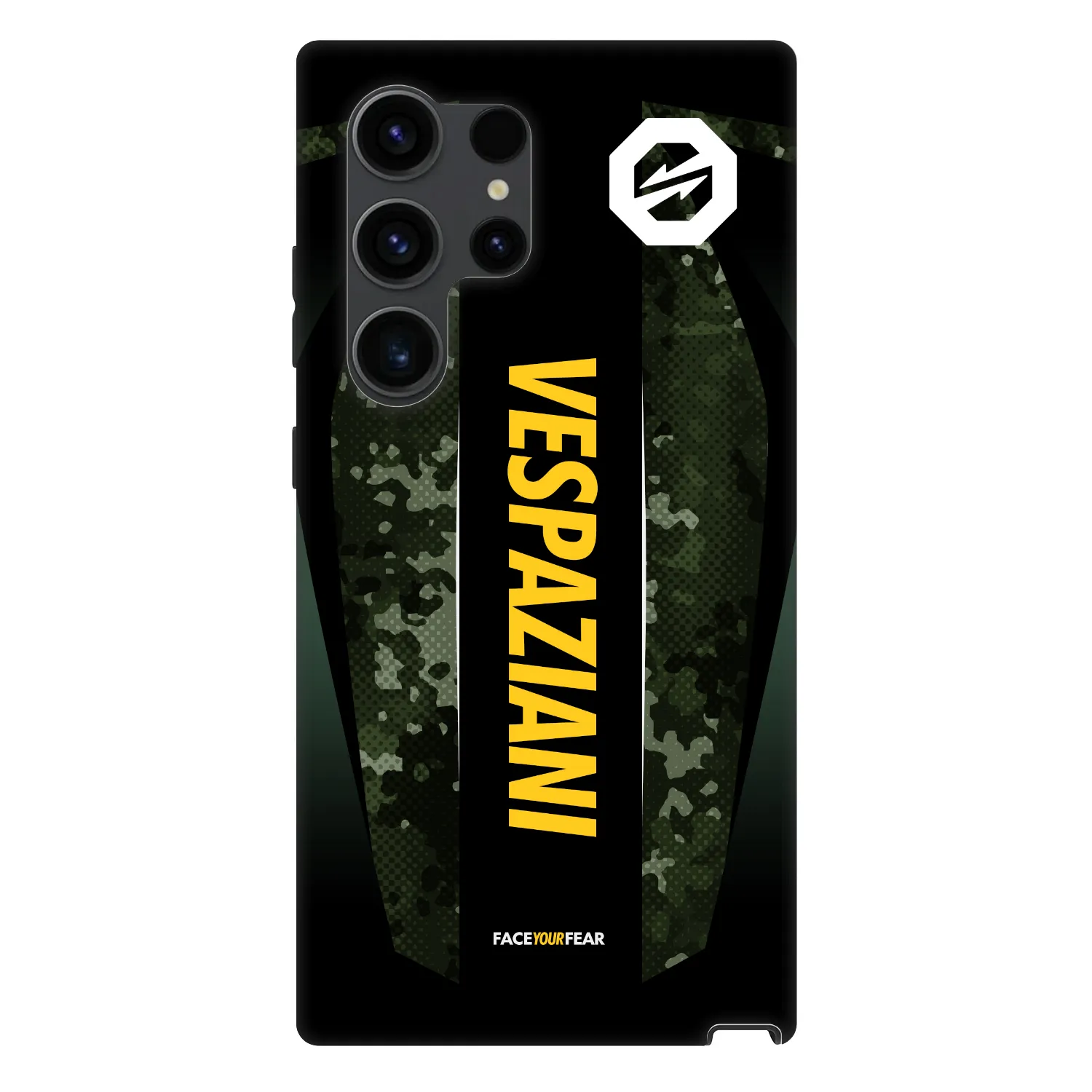 Picasee Fashion Case PowerShare pro Samsung Galaxy S24 Ultra S928B 5G - OKTAGON - Vespaziani Fight Jersey