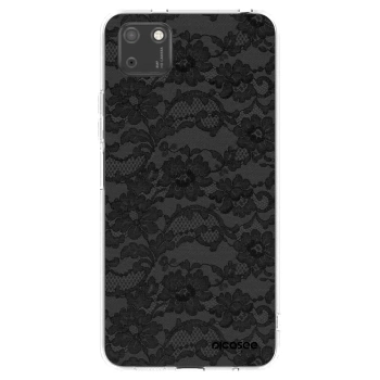 Picasee Huawei Y5P Hülle - Transparentes Silikon - Dark Elegance