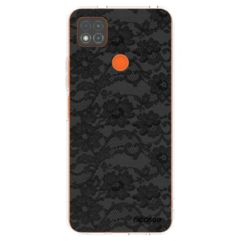 Picasee Xiaomi Redmi 9C Hülle - Transparentes Silikon - Dark Elegance