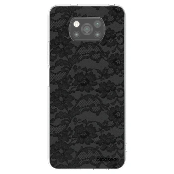 Picasee Xiaomi Poco X3 Pro Hülle - Schwarzes Silikon - Dark Elegance