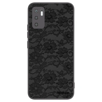 Picasee Xiaomi Redmi Note 10 5G Hülle - Schwarzes Silikon - Dark Elegance