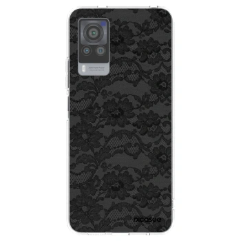 Picasee Vivo X60 Pro 5G Hülle - Transparentes Silikon - Dark Elegance