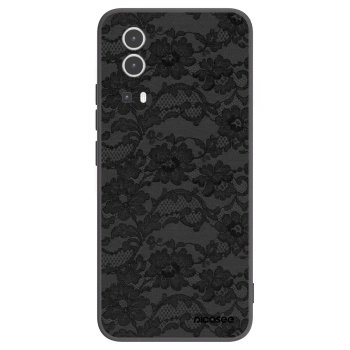 Picasee Vivo Y72 5G Hülle - Schwarzes Silikon - Dark Elegance