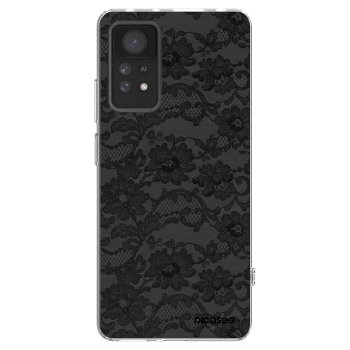 Picasee Xiaomi Redmi Note 11 Pro Hülle - Transparentes Silikon - Dark Elegance