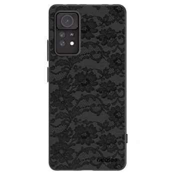 Picasee Xiaomi Redmi Note 11 Pro 5G Hülle - Schwarzes Silikon - Dark Elegance