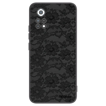 Picasee Xiaomi Poco X4 Pro 5G Hülle - Schwarzes Silikon - Dark Elegance