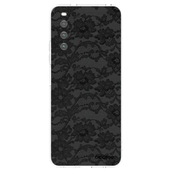 Picasee Sony Xperia 10 IV 5G Hülle - Transparentes Silikon - Dark Elegance