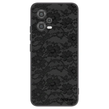 Picasee Xiaomi Poco X5 Hülle - Schwarzes Silikon - Dark Elegance